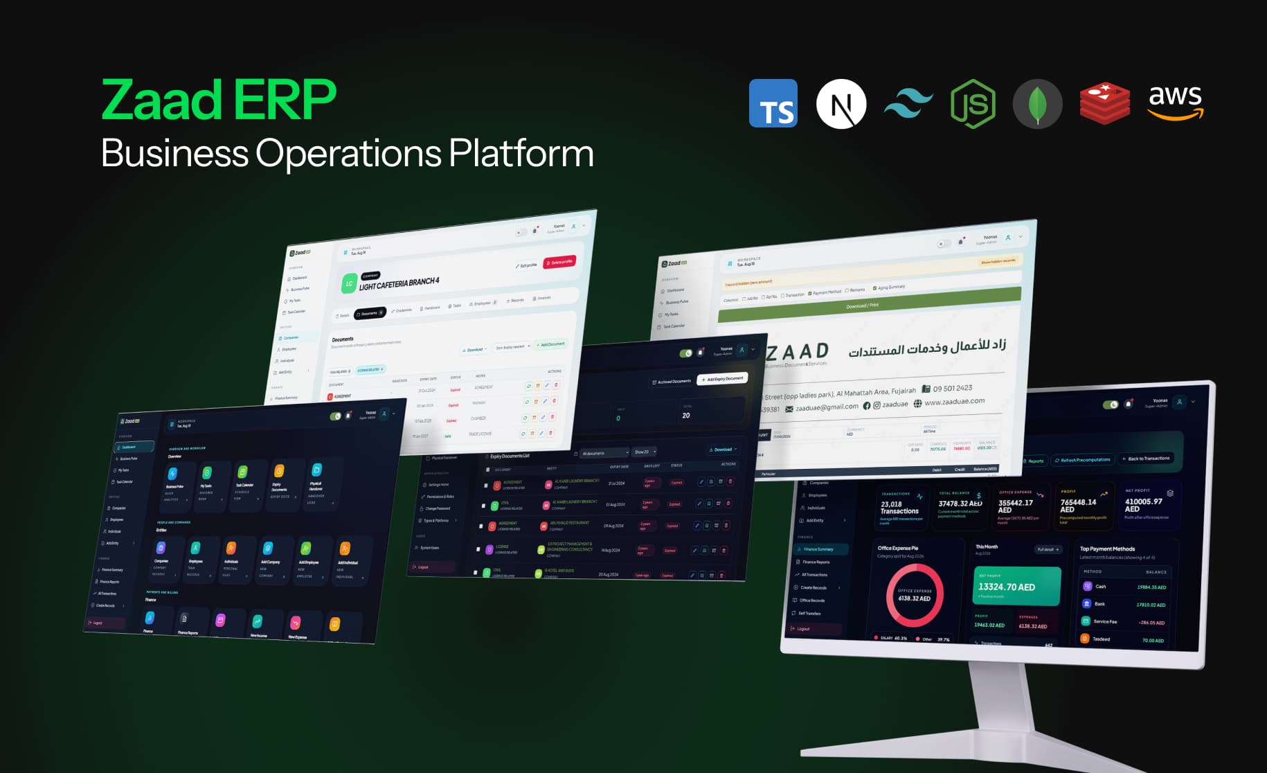 Zaad Business Operations Platform